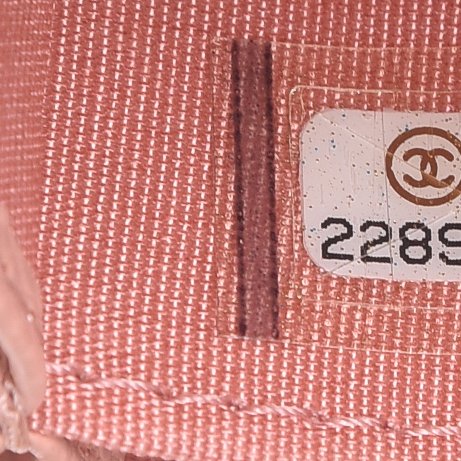 Chanel Caviar Camellia Embossed Zip Coin Purse Pink 7 of 8