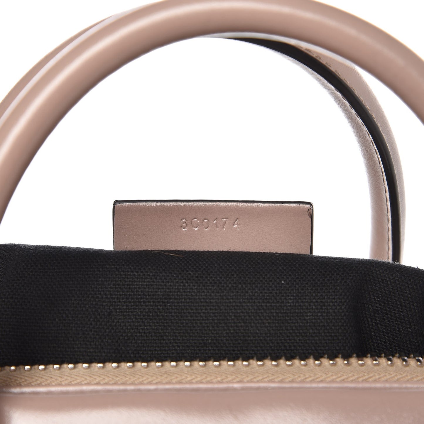 Shiny Lord Calfskin Medium Antigona Taupe