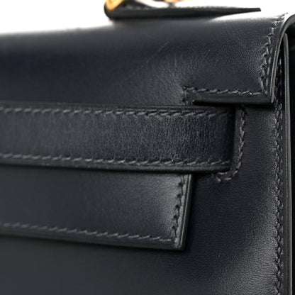 Hermes Box Kelly Sellier 28 Bleu Marine 17 of 18