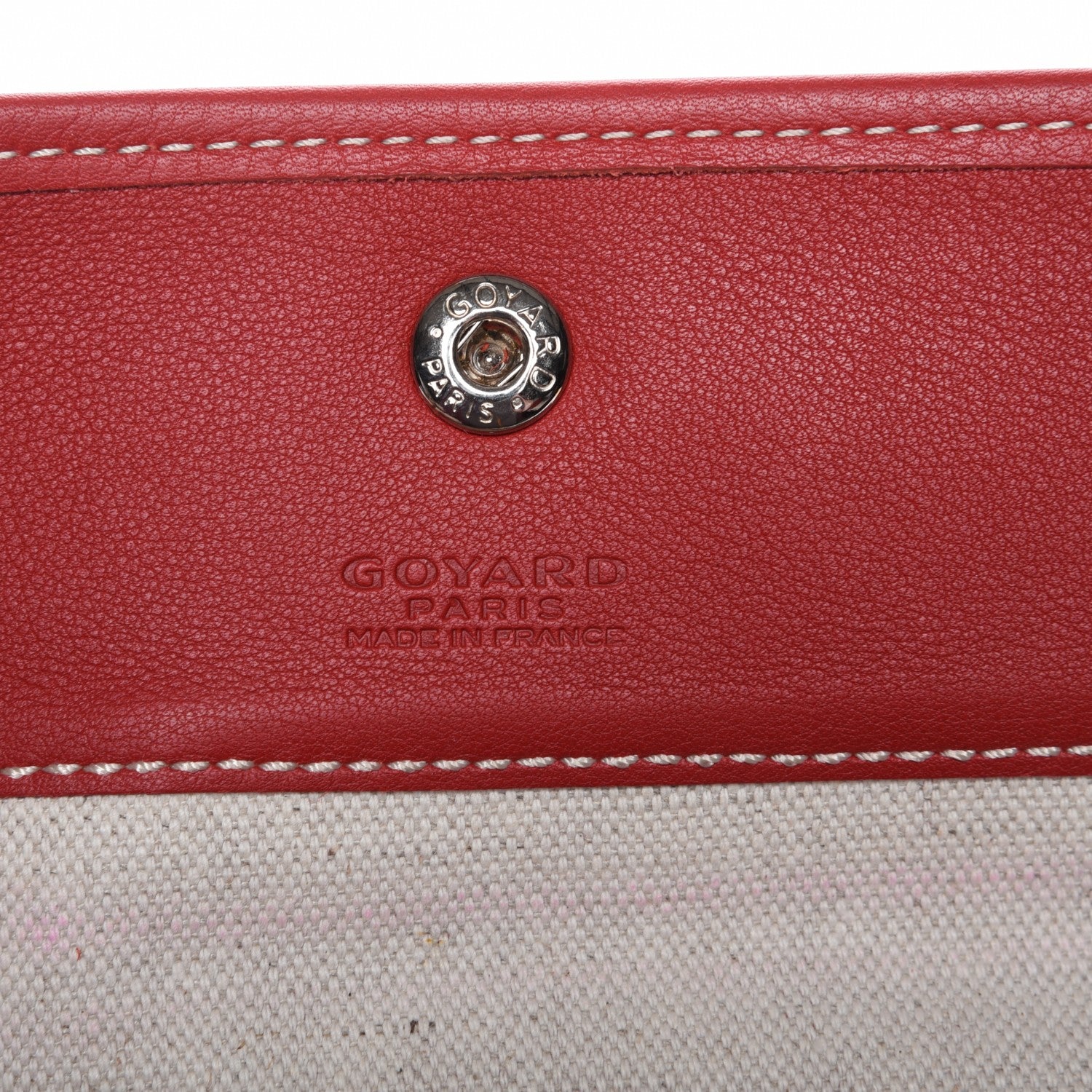 Goyard Goyardine Saint Louis PM Red 9 of 12