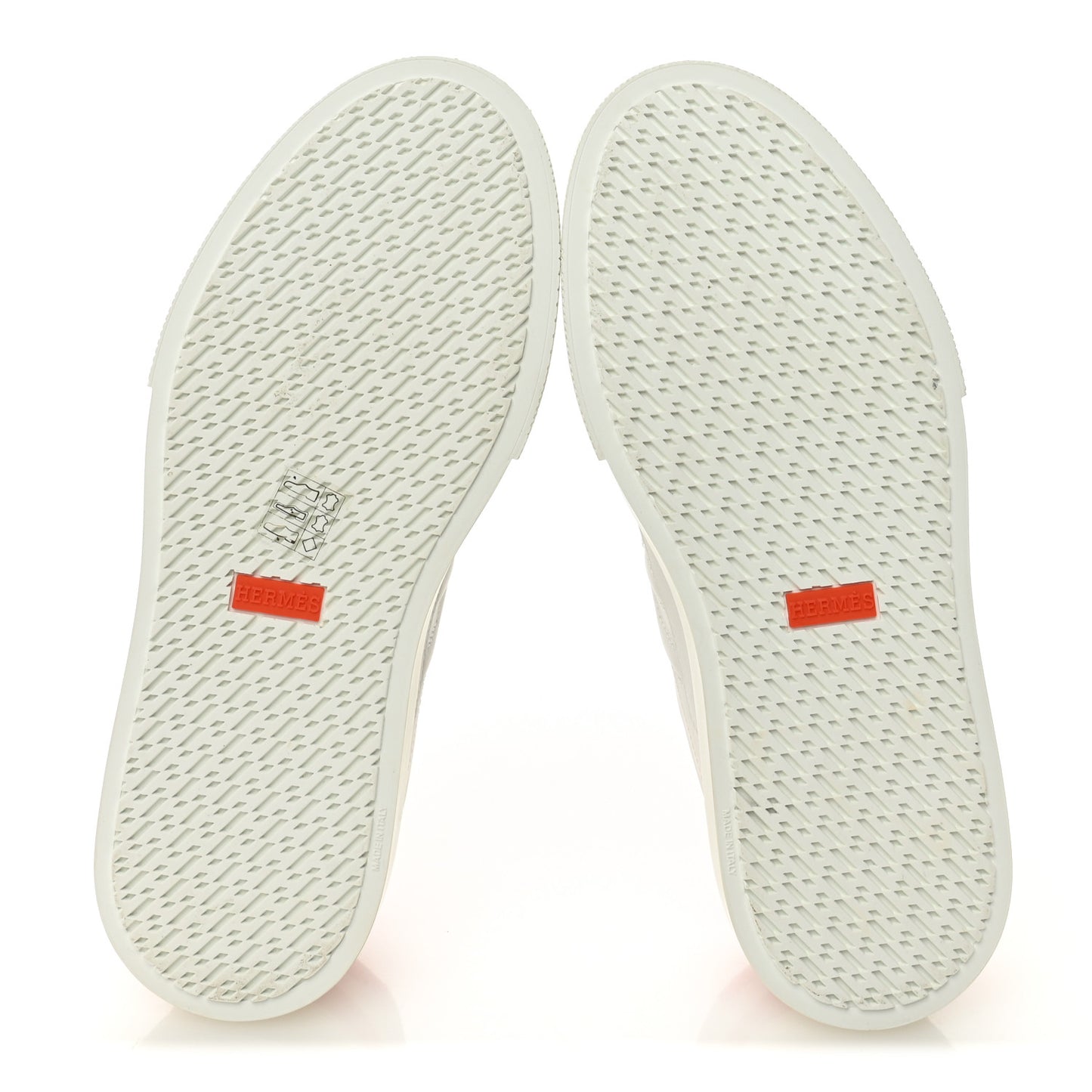 Shiny Lizard Calfskin Deep Sneakers 38 White Bougainvillea