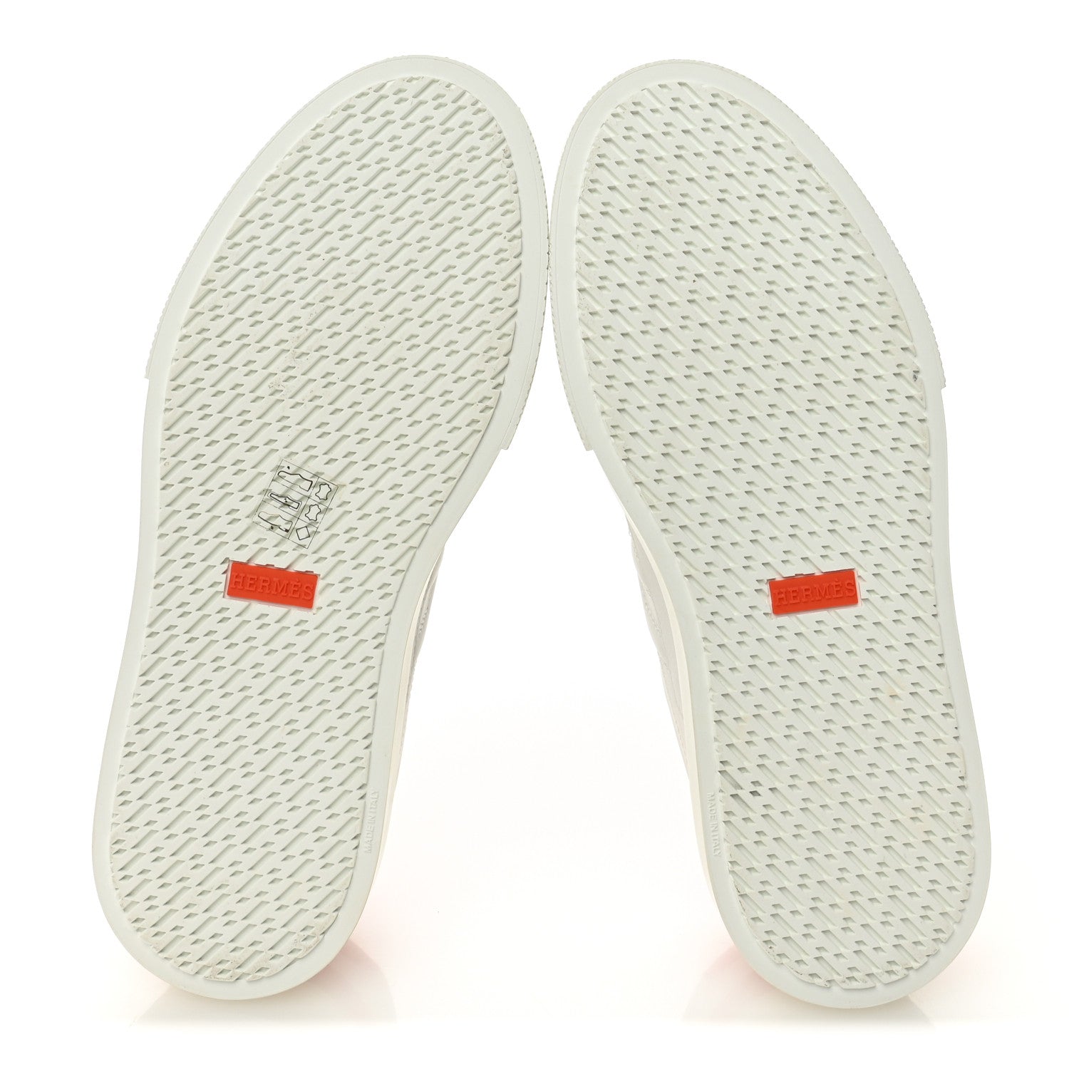 Hermes Shiny Lizard Calfskin Deep Sneakers 38 White Bougainvillea 6 of 10