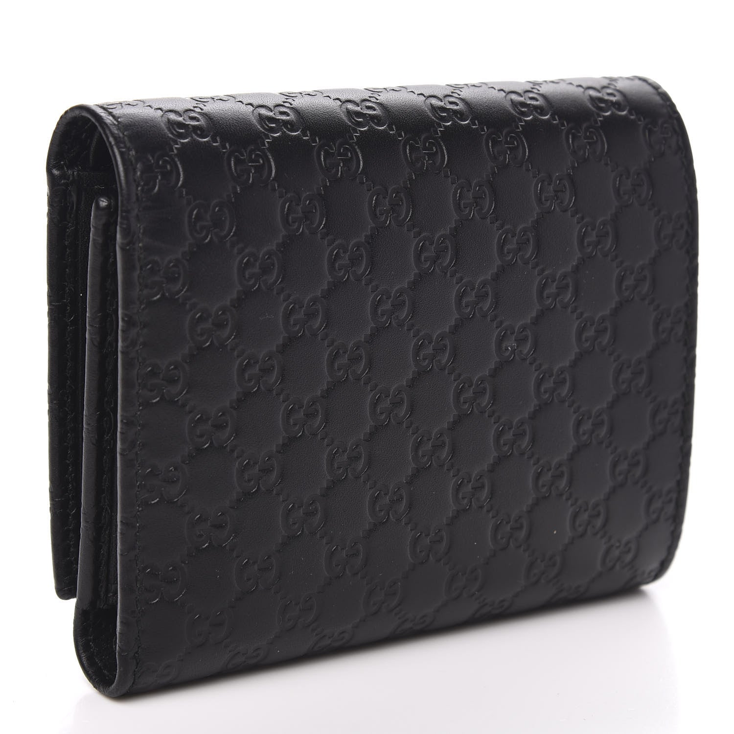 Gucci Microguccissima Flap Wallet Black 3 of 8