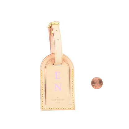 Louis Vuitton Vachetta Luggage Tag 2 of 6