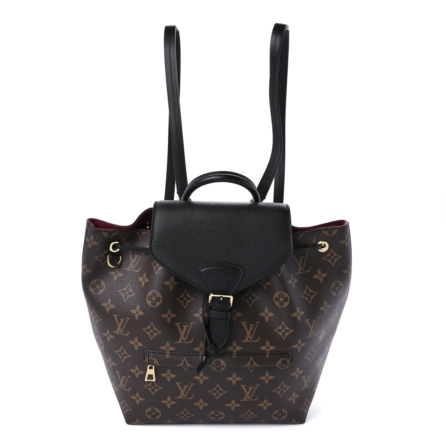 Louis Vuitton Monogram Montsouris PM Black 1 of 9