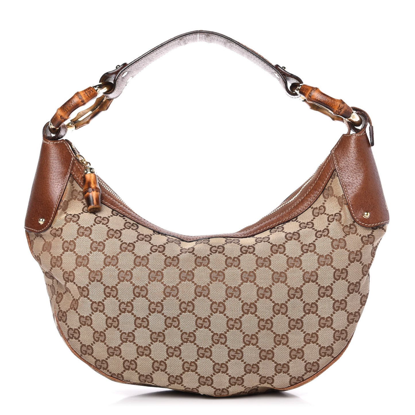 Monogram Bamboo Ring Hobo Brown