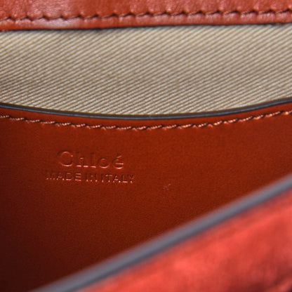 Chloe Calfskin Small Tess Bag Sepia Brown 7 of 10