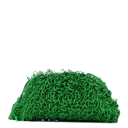 Bottega Veneta Lambskin The Sponge Mini Pouch Parakeet 1 of 7