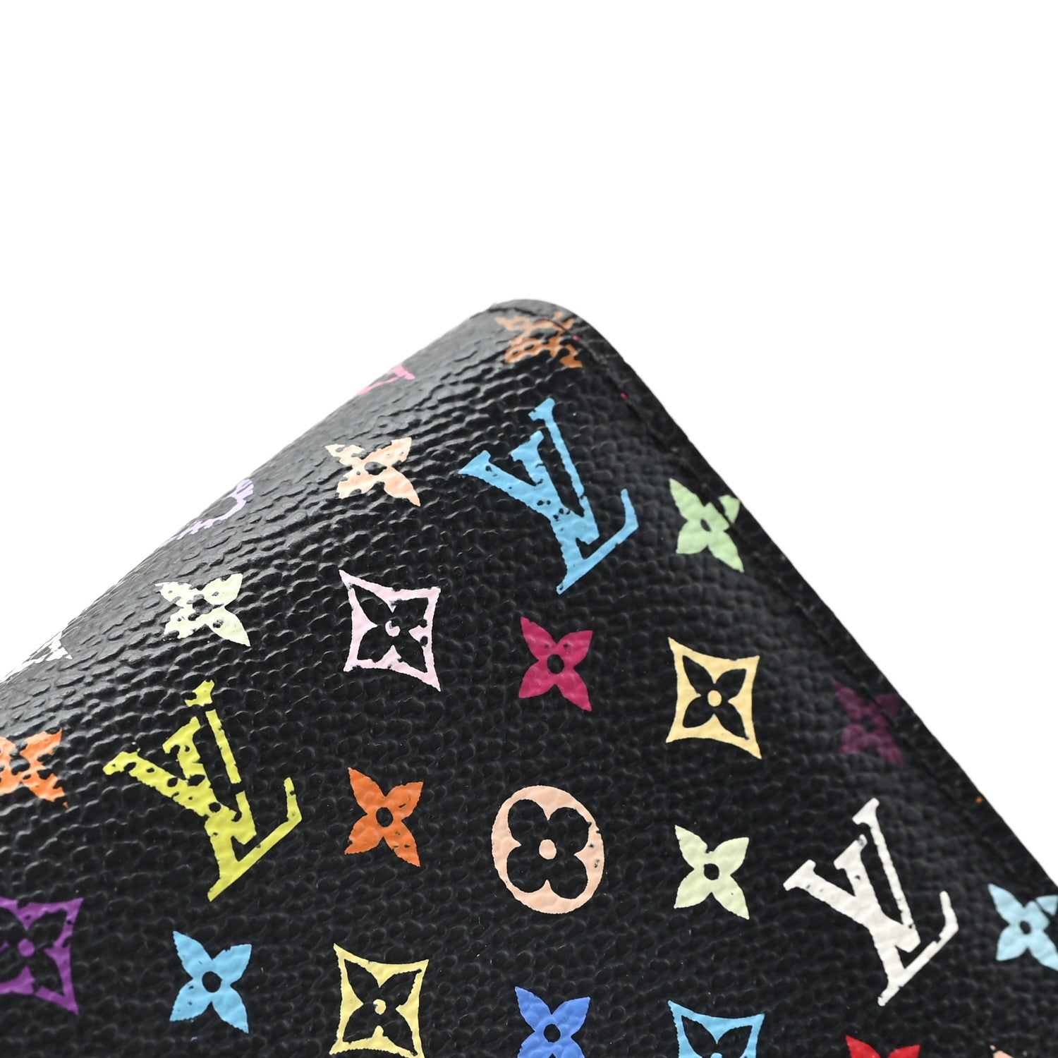 Louis Vuitton Monogram Multicolor Zippy Coin Purse Black Grenade 7 of 7