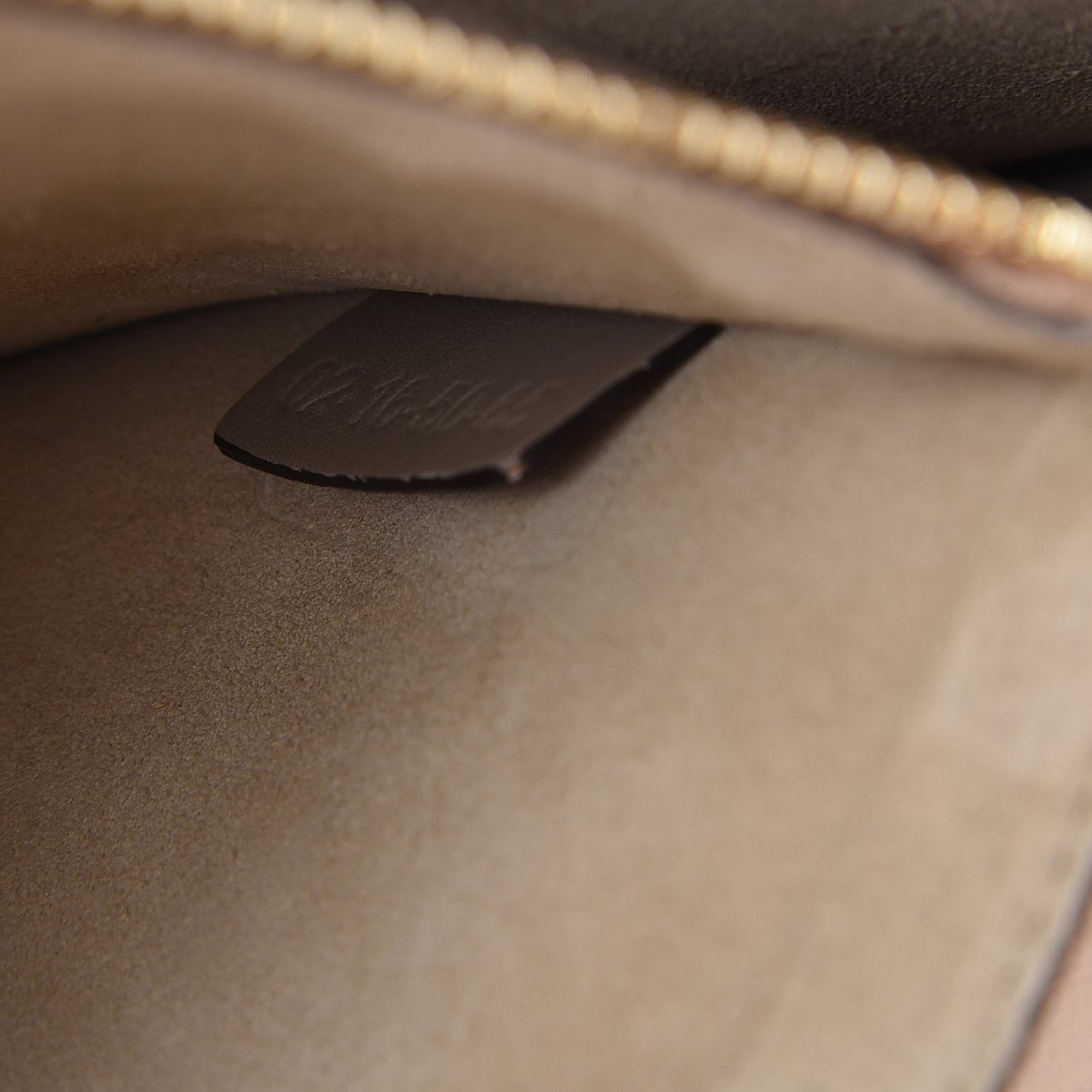 Calfskin Suede Medium Faye Shoulder Bag Motty Grey