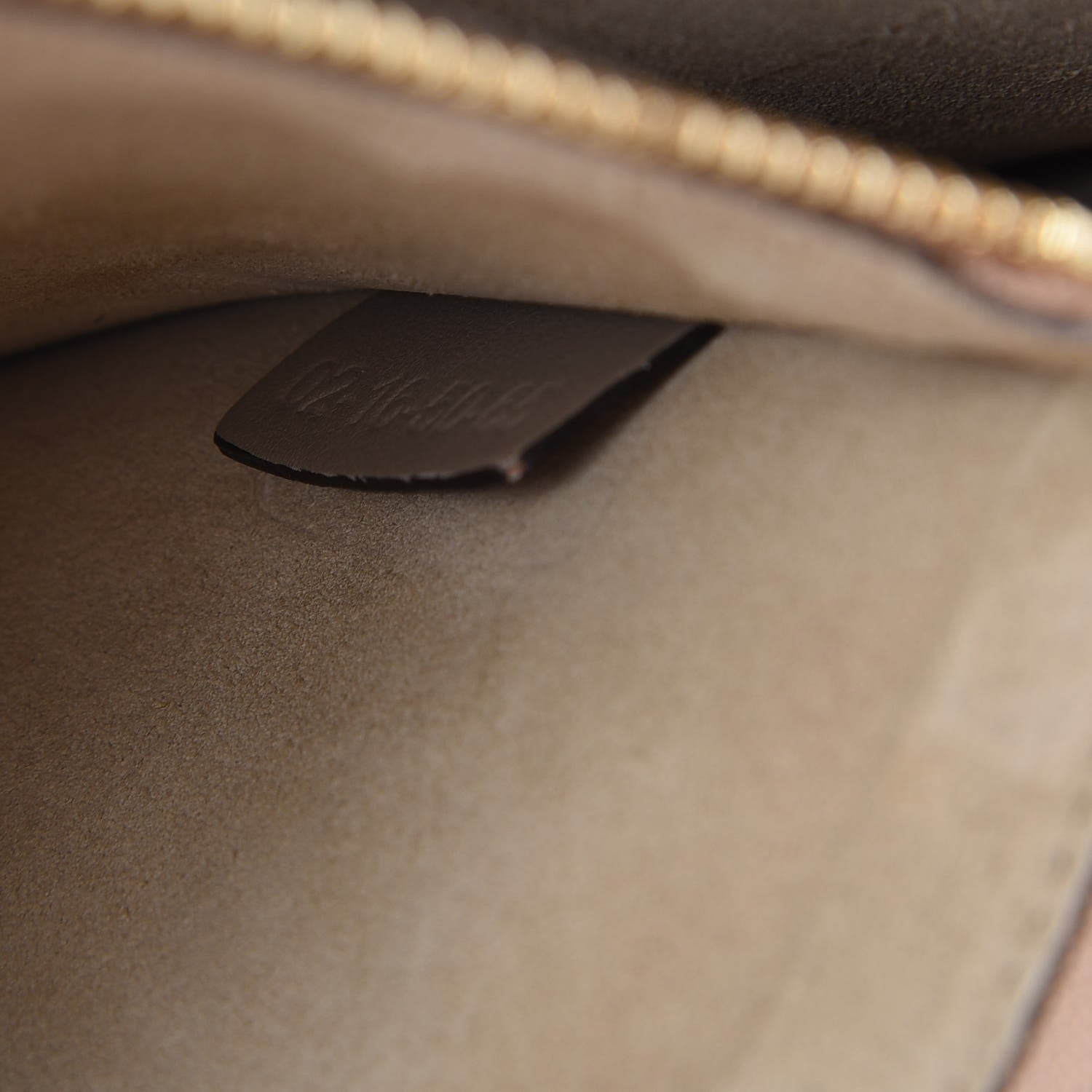 Chloe Calfskin Suede Medium Faye Shoulder Bag Motty Grey 7 of 7