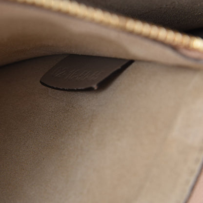 Chloe Calfskin Suede Medium Faye Shoulder Bag Motty Grey 7 of 7