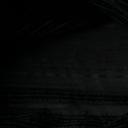 Prada Vitello Daino Top Handle Zip Tote Black 5 of 8