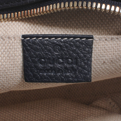 Gucci Pebbled Calfskin Small Soho Disco Bag Black 6 of 7