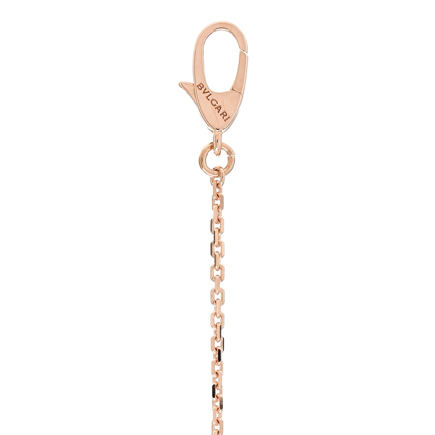 Bulgari 18K Rose Gold Diamond Carnelian Large Divas' Dream Pendant Necklace 4 of 8