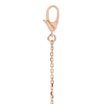Bulgari 18K Rose Gold Diamond Carnelian Large Divas' Dream Pendant Necklace 4 of 8