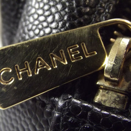 Chanel Caviar Timeless Classic Shopping Tote Black 9 of 11