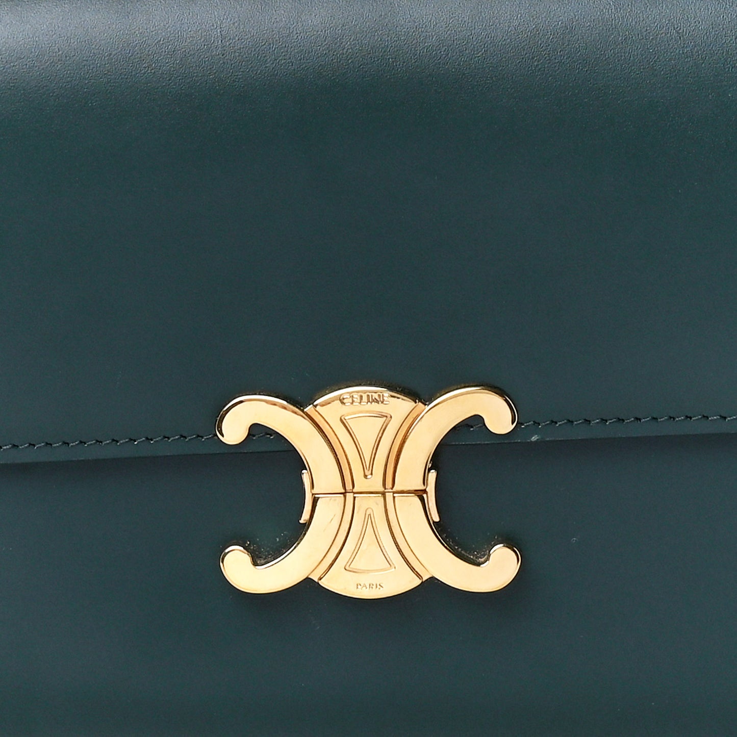 Shiny Calfskin Medium Triomphe Amazone