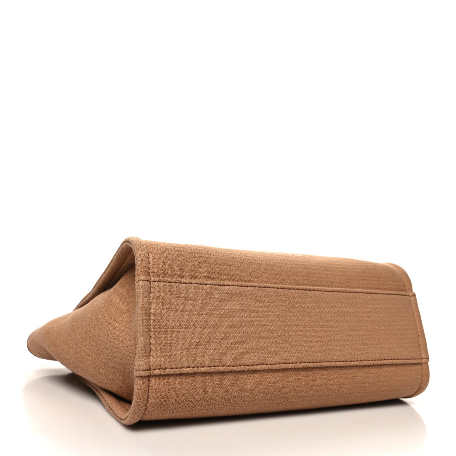 Chanel Mixed Fibers Small Deauville Tote Camel 5 of 12