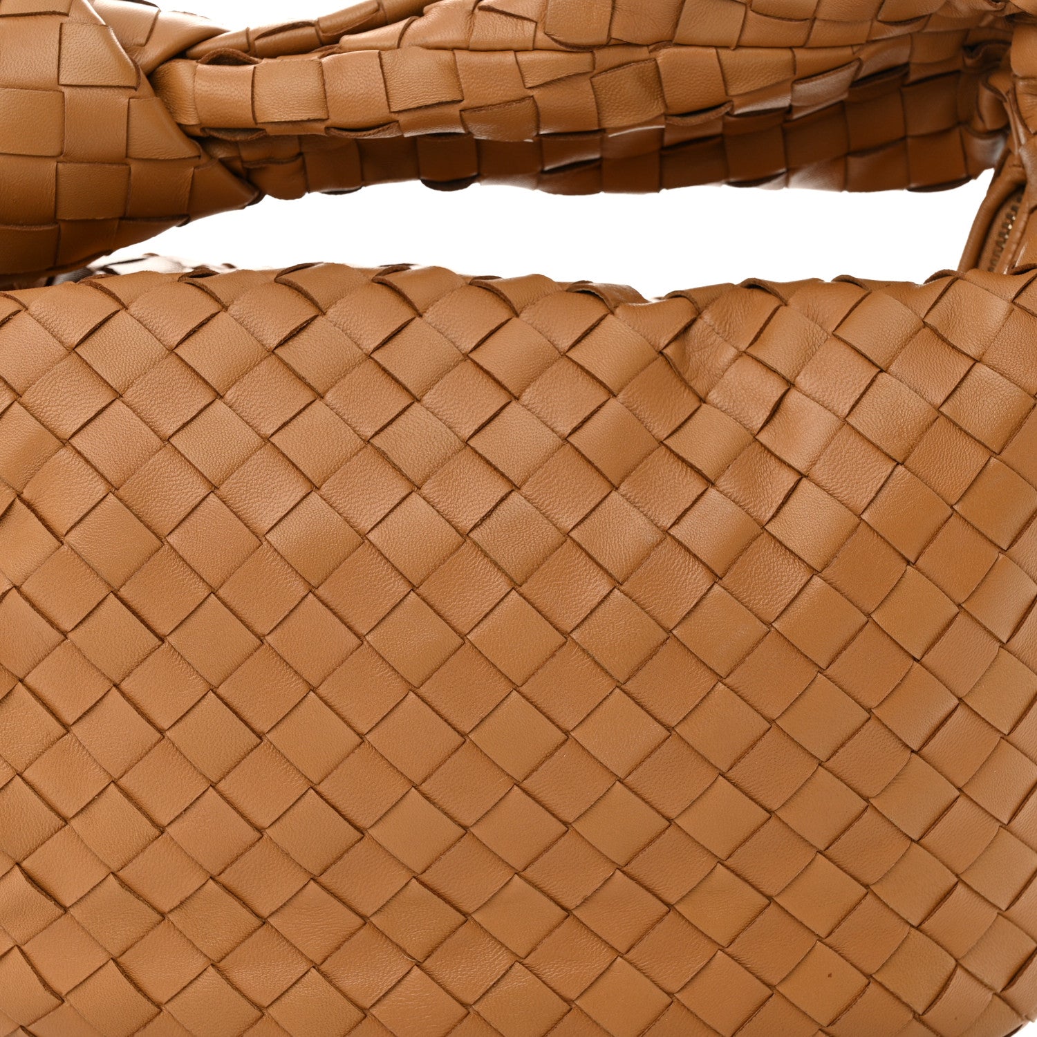Bottega Veneta Nappa Intrecciato Teen Jodie Hobo Caramel 8 of 10