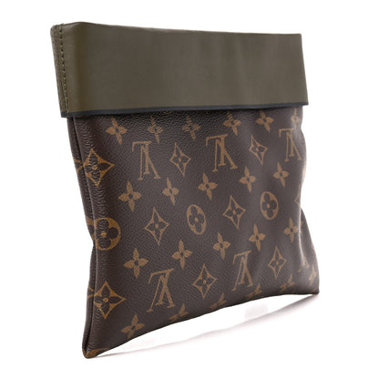 Louis Vuitton Monogram Tuileries Pochette Kaki 3 of 10