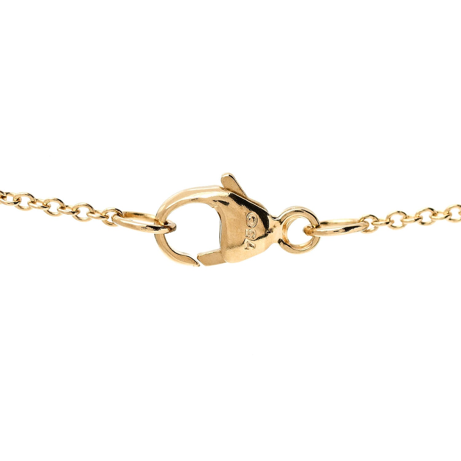 David Yurman 18K Yellow Gold Diamond Cable Collectibles Cross Necklace 5 of 6
