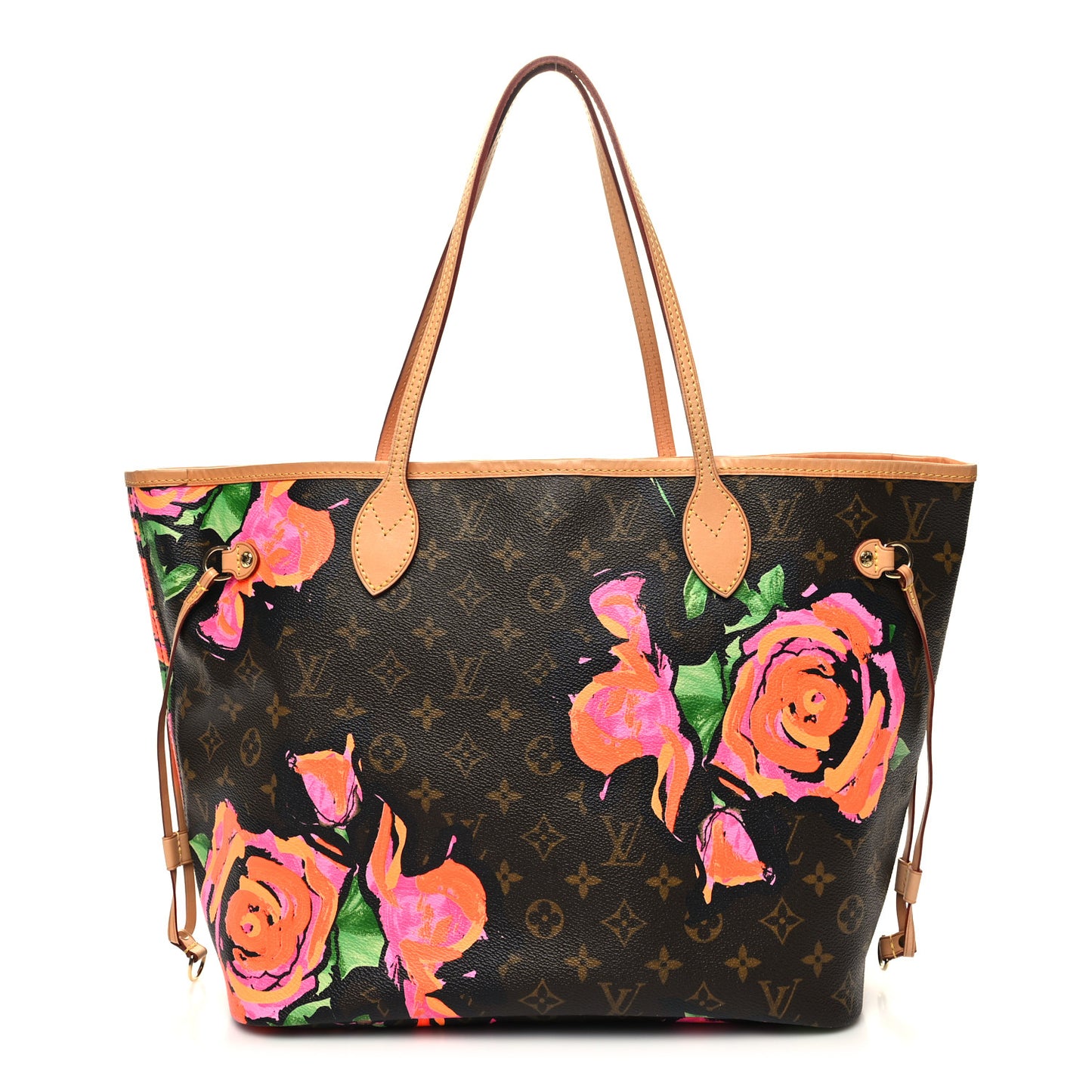 Monogram Roses Neverfull MM