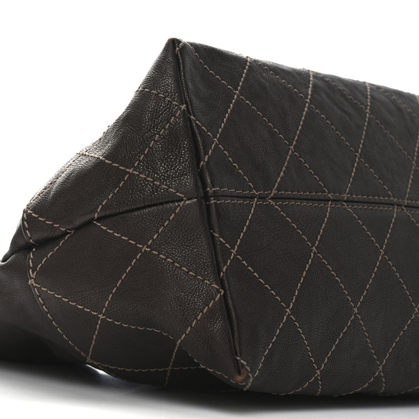 Metallic Calfskin Baby Coco Cabas Bronze