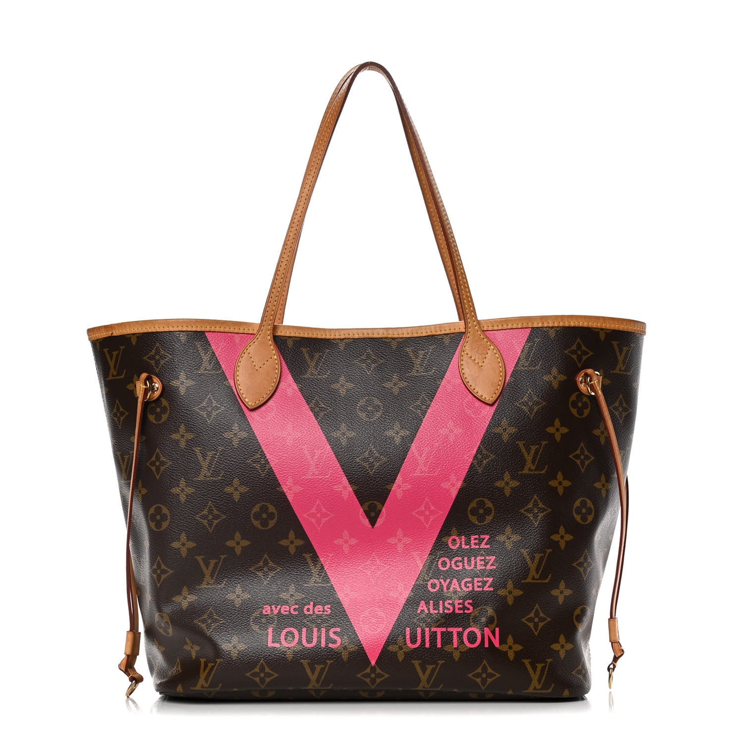 Monogram V Neverfull MM Grenade