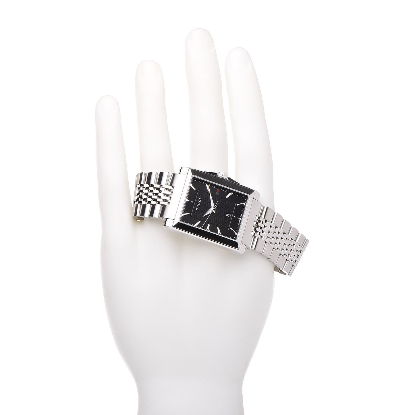 Stainless Steel 32mm G-Timeless Tank Quartz Watch Black