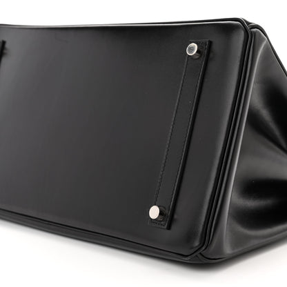 Hermes Box Guilloche Birkin 35 Black 10 of 11