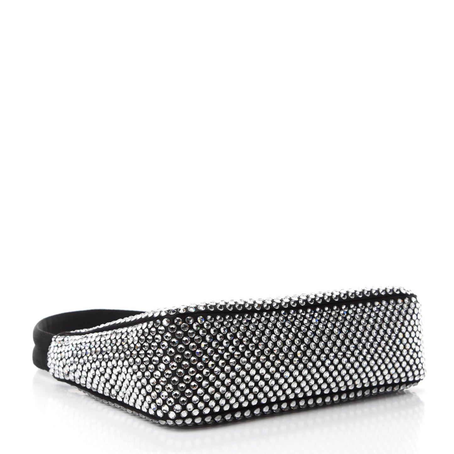 Satin Crystal Mini Re-Edition 2000 Bag Cristal