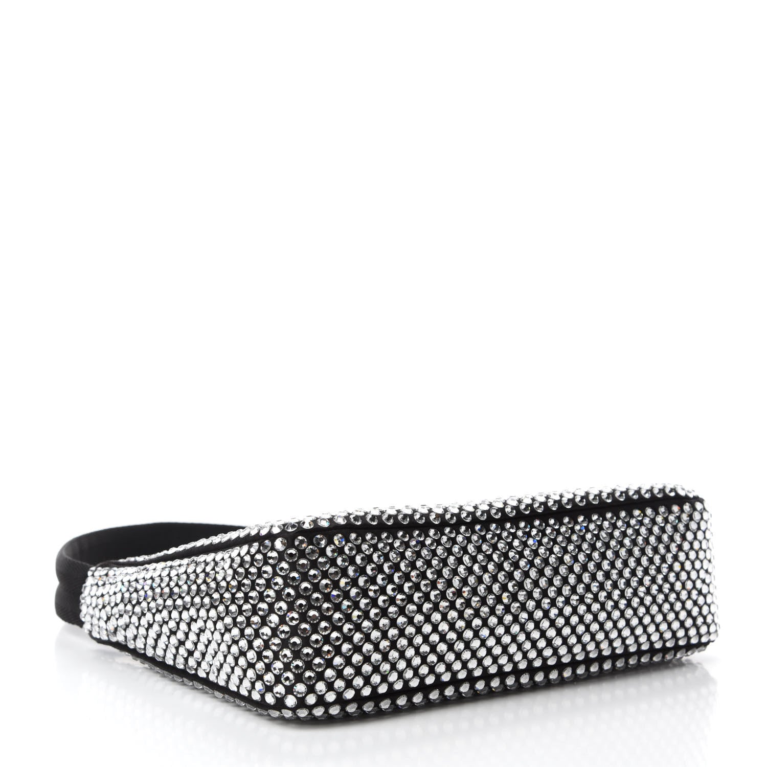 Prada Satin Crystal Mini Re-Edition 2000 Bag Cristal 4 of 11