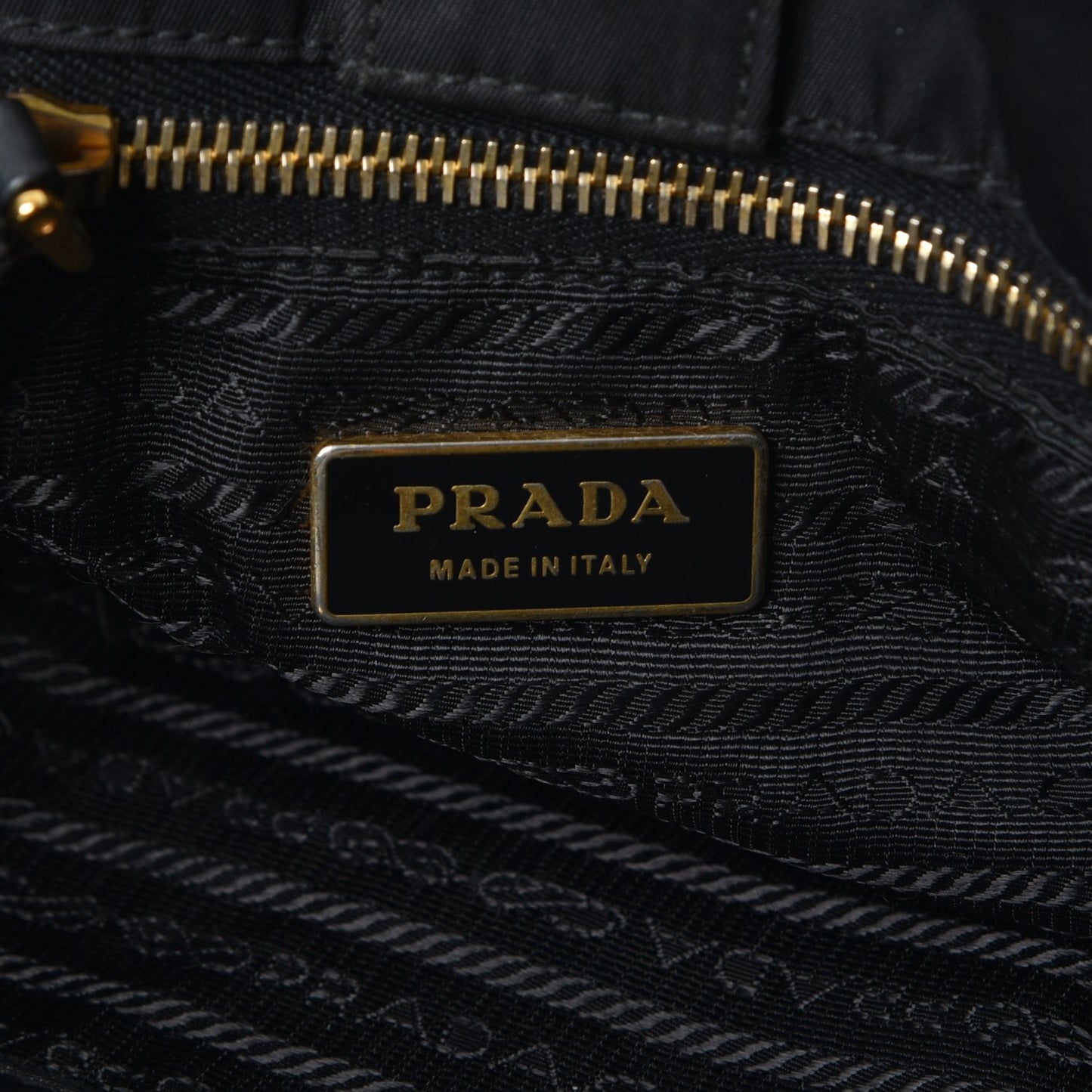 Tessuto Nylon Tote Nero Black