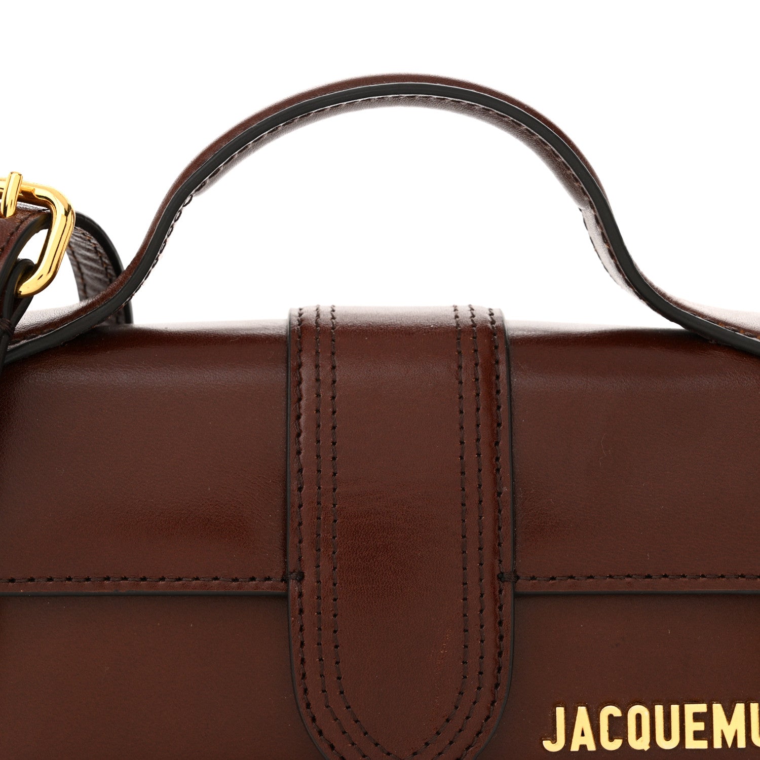 Jacquemus Smooth Calfskin Le Bambino Dark Burgundy 7 of 13