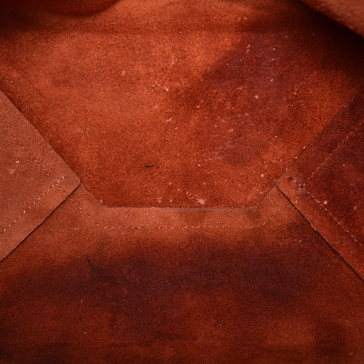 Soft Grained Calfskin Small Belt Cabas Phantom Brick