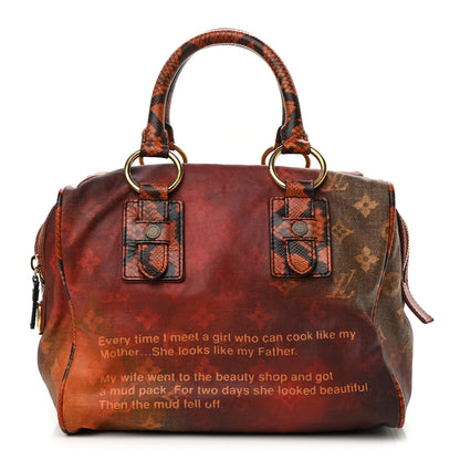 Louis Vuitton Richard Prince Mancrazy Jokes Bag 1 of 11