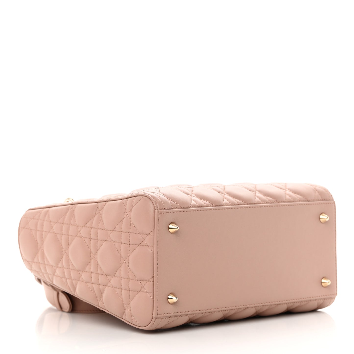 Lambskin Cannage Medium Lady Dior Fard