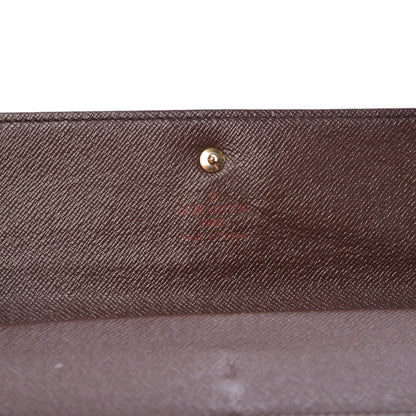 Louis Vuitton Damier Ebene Porte Tresor International Wallet 6 of 11
