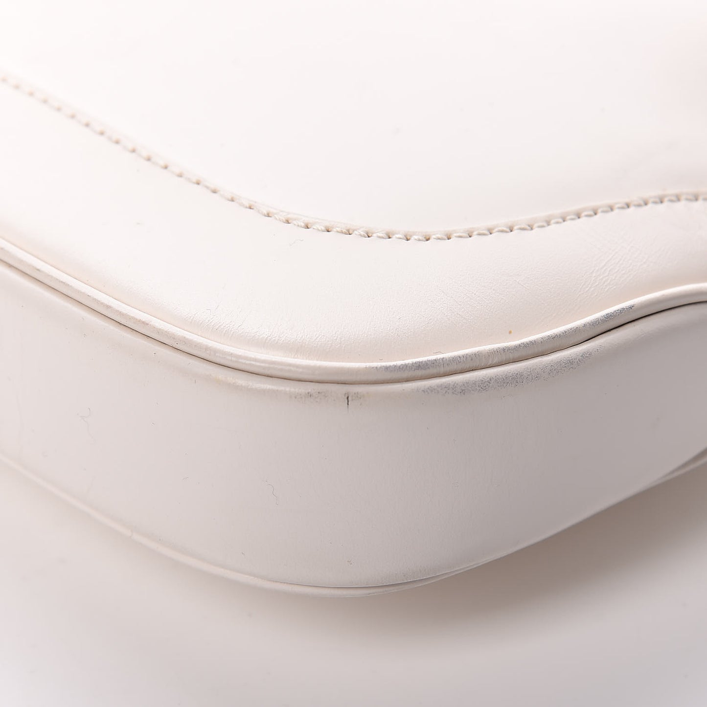 Calfskin Small Jackie O Hobo White