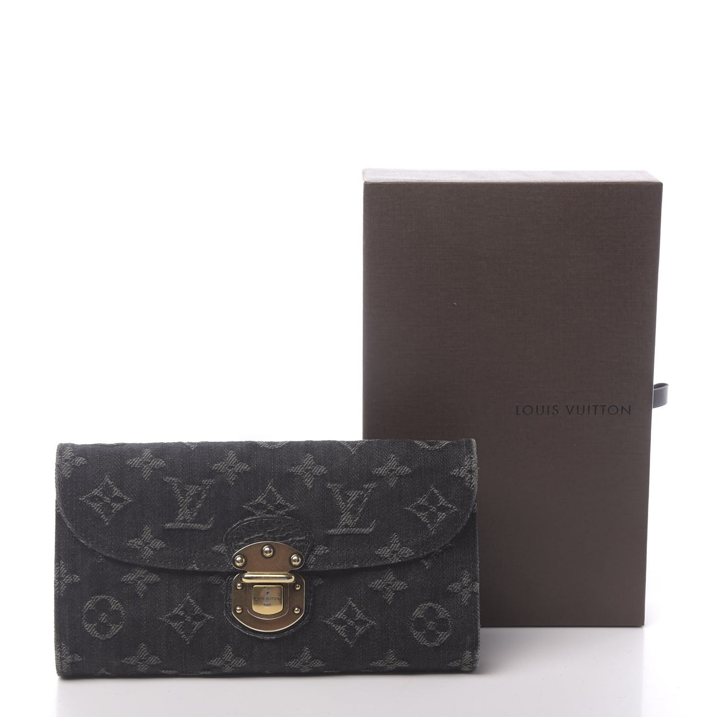 Denim Amelia Wallet Black