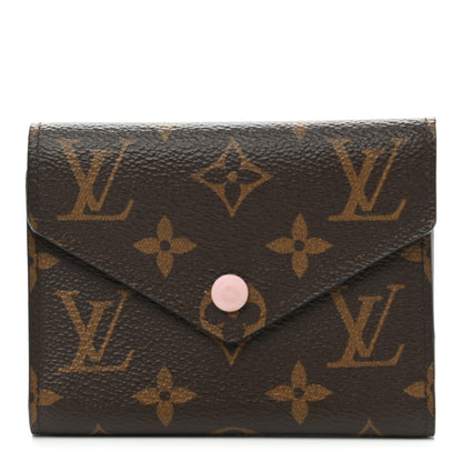 Louis Vuitton Monogram Victorine Wallet Rose Ballerine 1 of 8