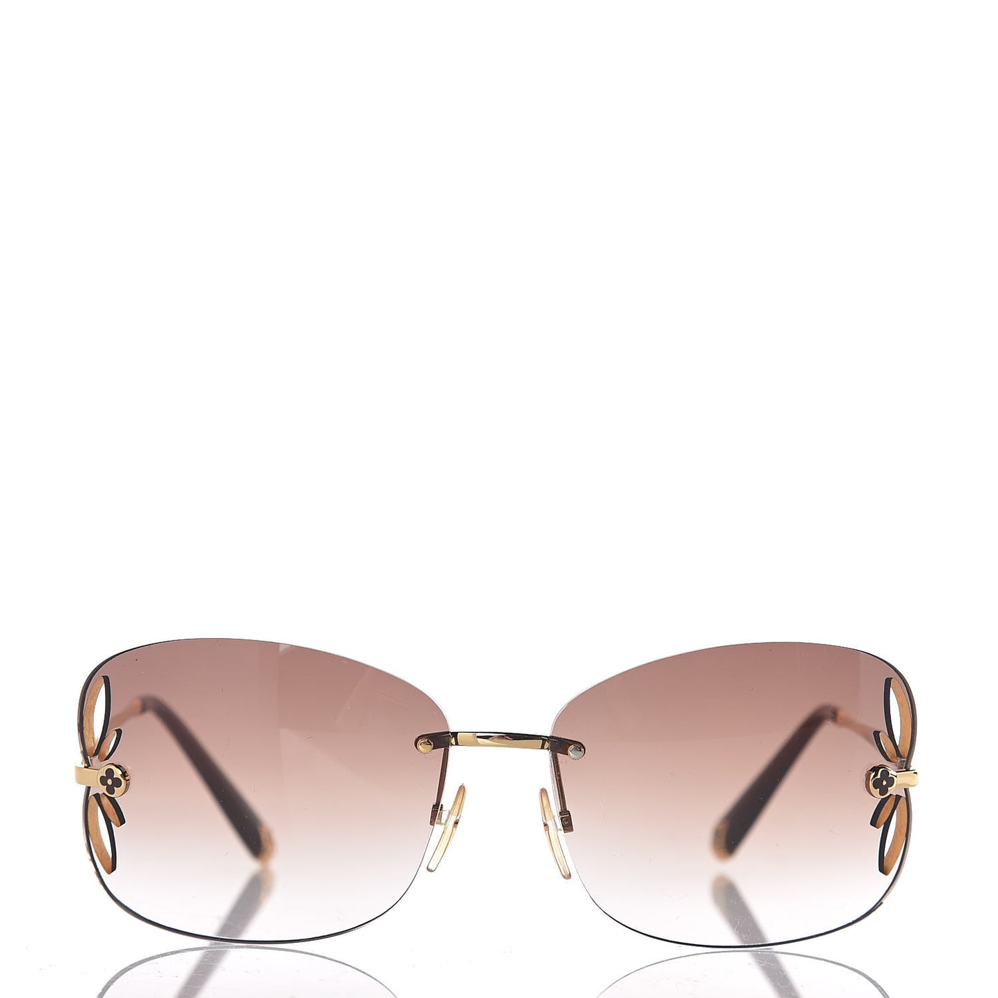 Lily Sunglasses Z0371U Brown Glitter