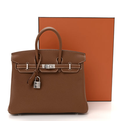 Hermes Togo Birkin 25 Gold 11 of 11