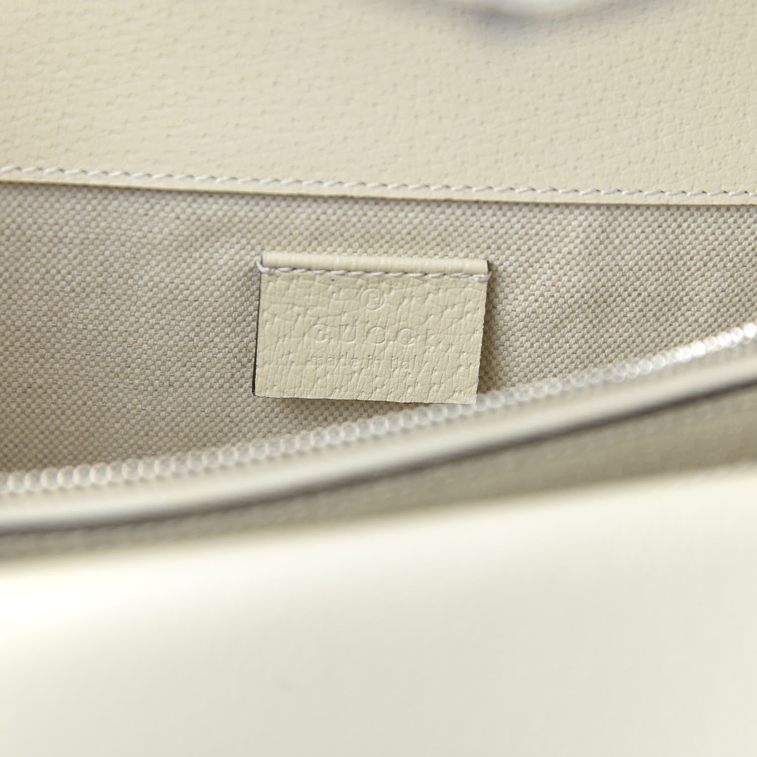 Gucci Textured Calfskin Crystal Small Dionysus Shoulder Bag Mystic White 8 of 10