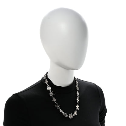 Louis Vuitton Metal Craggy Necklace Silver 2 of 7