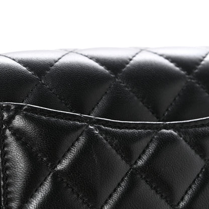 Chanel Lambskin Quilted Mini Rectangular Flap Black 13 of 13