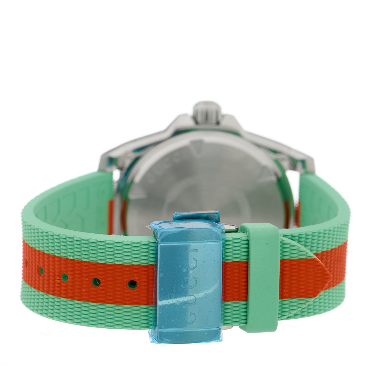 Gucci Stainless Steel Fabric 40mm Dive Automatic Watch Silver 3 of 4