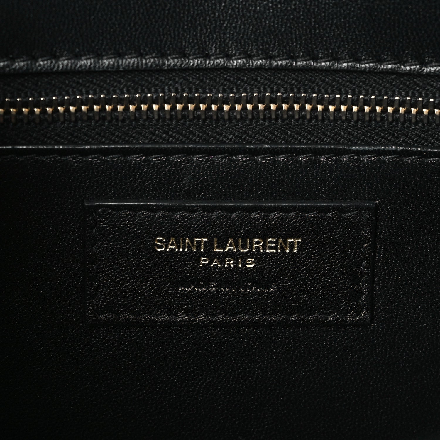 Saint Laurent Smooth Calfskin Carre Satchel Black 6 of 9