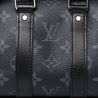 Louis Vuitton Reverse Monogram Eclipse Keepall XS Black 7 of 9